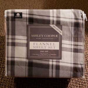 Ashley Cooper Flannel Sheets King Size